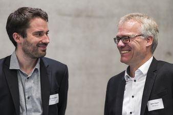 Fabian Jungilligens, EAA, Björn Hagen, faw im Gespräch