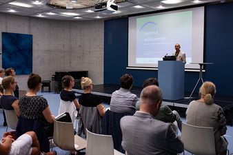 Steffen Färber, Lageso, Begrüßung Fachtagung 07.09.2023