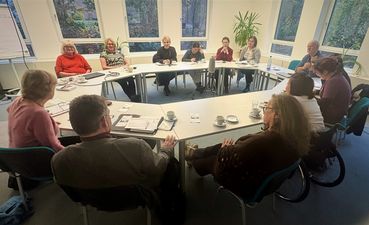 Gesprächsrunde Gäste aus Kasachstan und EAA-Mitarbeitende