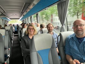 Bustour: gleich geht es los