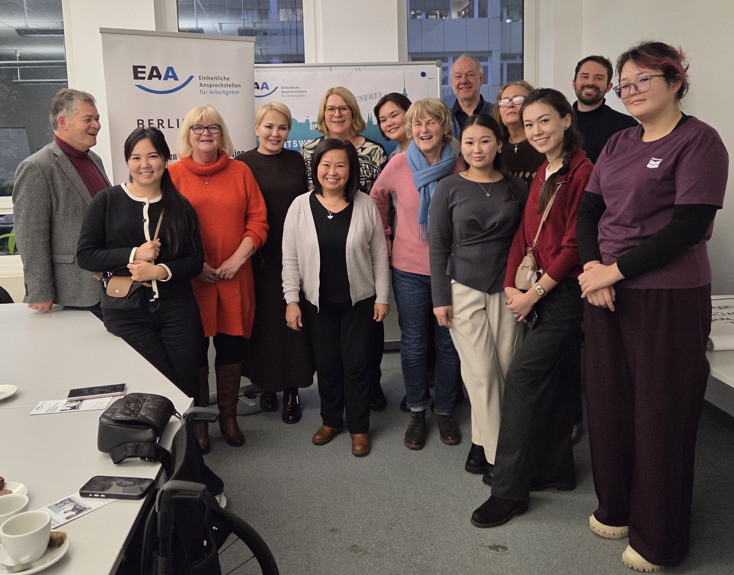 Delegation aus Kasachstan und EAA