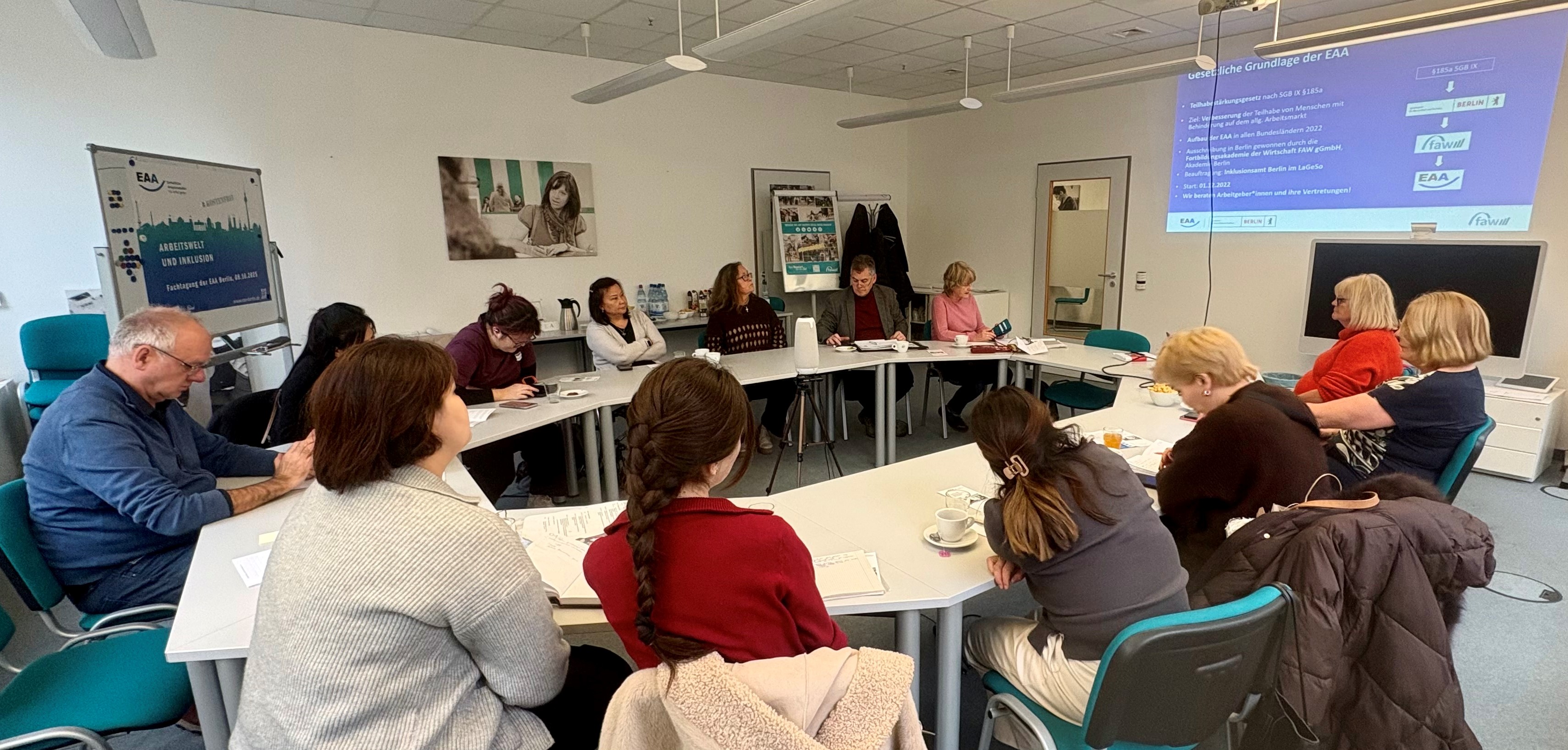 Leistungen der EAA werden erläutert