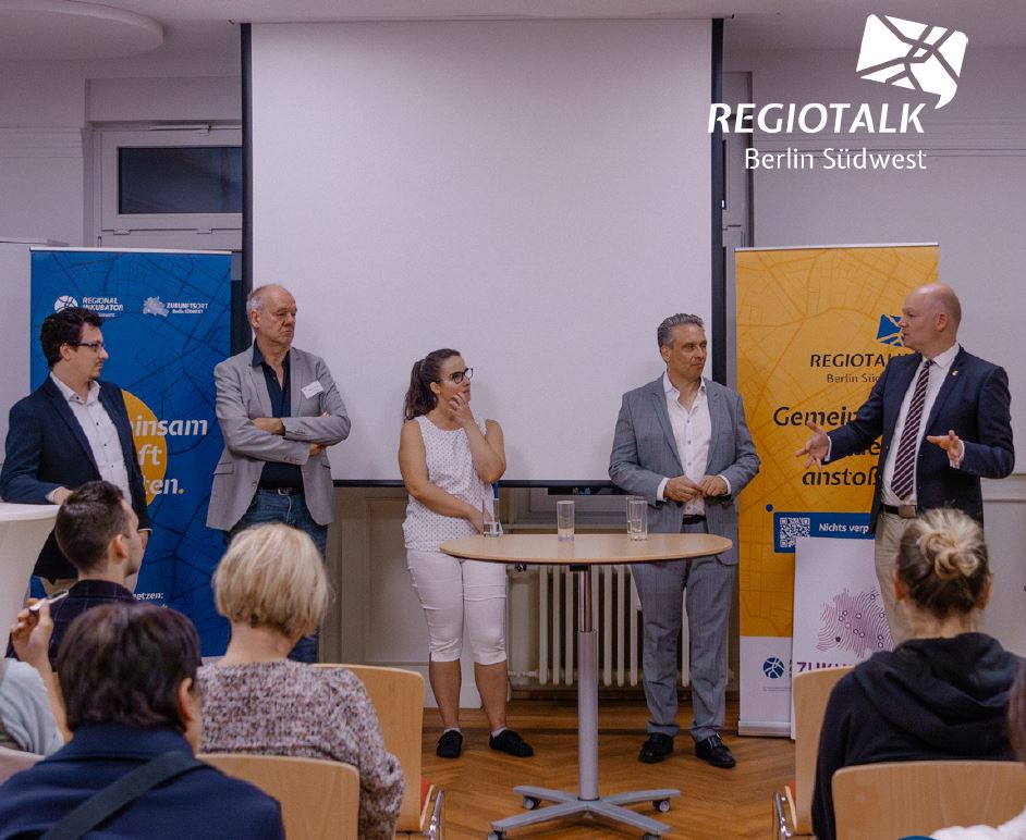 Im Gespräch beim Regiotalk